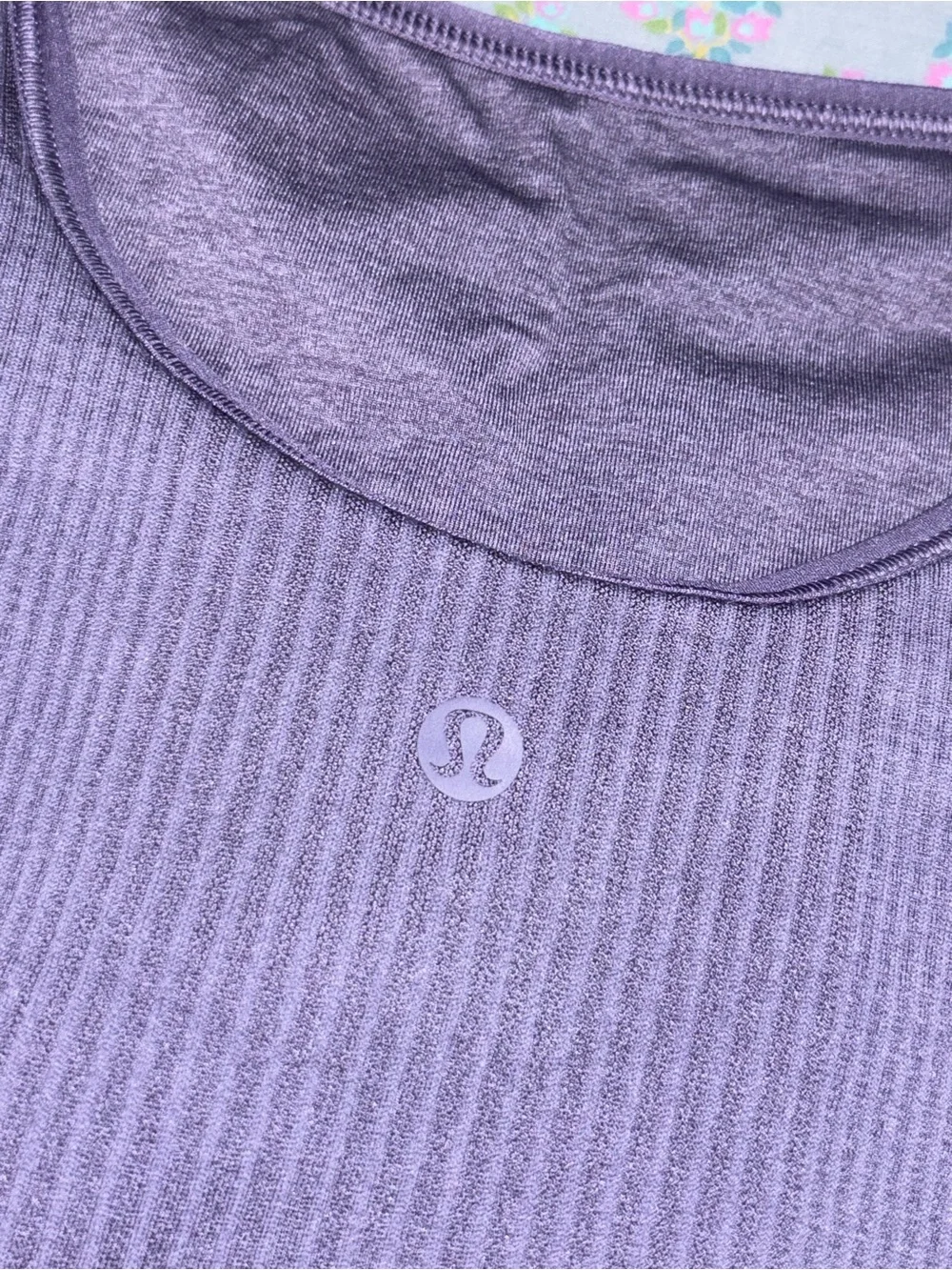 Lululemon Ebb to Street Scoop-Neck Cropped Tank Top